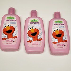 3 Sesame Street Baby Lotion Moisturizers Baby Skin